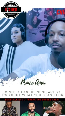 JEFF FORT grandson PRINCE AMIR speaks on not being a fan of popularity! He STANDS ON BE REAL!! #chrisbrown #ayatollahmarv #princeamir #jefffort #Chicago #Dallas #Bosstalkpodcast101 #bosstalk101 #boss #bosstalk #mzjamaica ##eceo