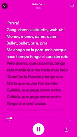 Me ahogo en la porquería porque hace tiempo tengo el corazón roto…       #duki #hellocotto #argentina #trapargentino #fyp #viral #duko