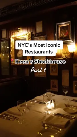 Is Keen’s Steakhouse iconic or overrated? #steakhouse #steak  #nycfood #nyc #newyorkcity #sistersnacking