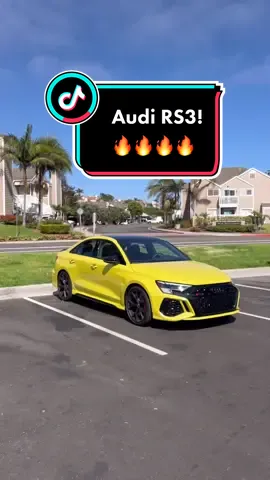 And this car is a tuning BEAST! Is ir worth the $60,000 price? 🤔🤷🏽‍♂️ #audi #rs3 #luxurycars #carsoftiktok #foryoupage #foryou