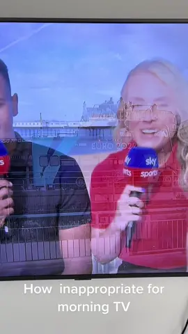Sky sports tv presenter has a morning grope. #pincher