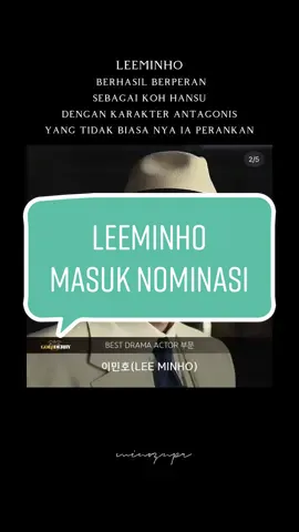 Balas @minoz.npr kereennn banget ay 🥰 congratulations #pachinko #goldderby #awards #hollywood #이민호 #kdrama #drakor #kpop #fyp #foryoupage #actorleeminho #leeminhoofficial