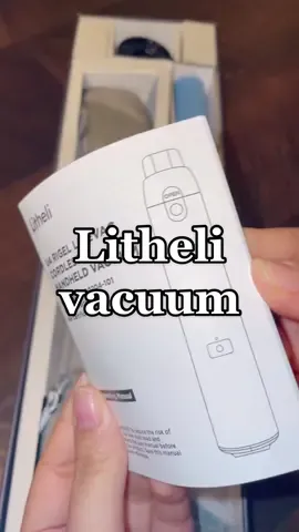 thank you @LitheliWorld for the vacuum! link in bio #giftedcollab #vaccuum #cleaningtools #cleantok101