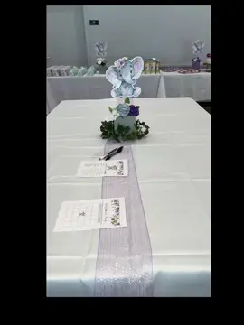 I love being creative so I decided to make these simple DIY centerpieces for my friends baby shower!  How did I do? #elephantbabyshower #diycrafts #diycenterpieces #DIY #elephant #fyp #foryou #tiktok #foryoupage #viral