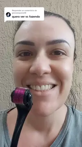 Responder @geovanapaiva18 #dicasdepele #dermaroller #microagulhamentofacial #skincare