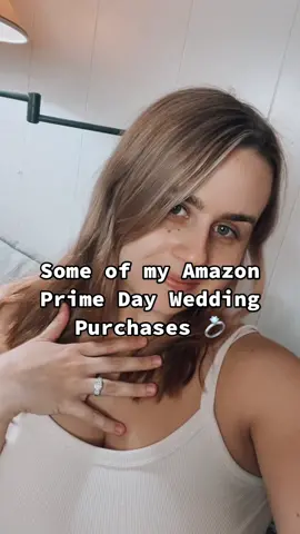 Some if my Amazon Prime Day Deals Purchased for my 2023 Wedding 💍 #weddingtiktok #engagement #Amazon #bride #shopping #bridesmaids