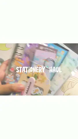 uwaa I'm back 🤸‍♀️🌠🦋#stationeryhaul #stickerroll #unboxing #6ringbinder #a6binder #journaling