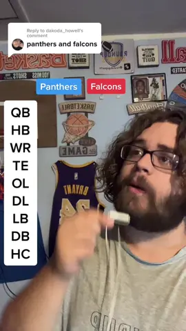 Replying to @dakoda_howell team vs team part 5 Panthers vs Falcons #nfl #panthers #falcons