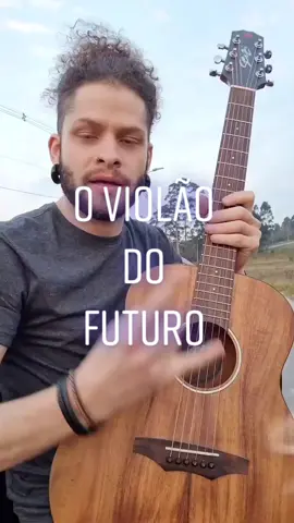 SEIZI MIRAI, o violão do futuro @Marcelo Carvalho MINI RYU KOA MIRAI#DiaDoRock #seiziguitars #seizimirai #violao #rock