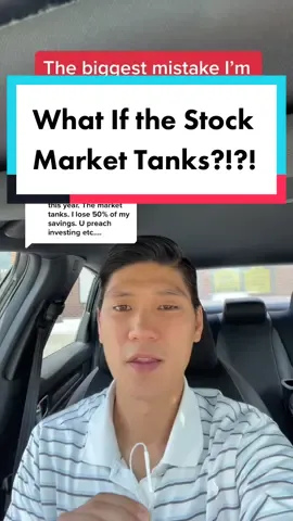 Replying to @tiktokuser123456789123  Investing is a long term game. I’m not planning to touch my investments for at least another 30 years. So if the market drops by 50% tomorrow, it does not affect me since I won’t be selling anytime soon. It only counts as a loss when you sell. I guarantee in 30 years the stock market is going to be much, much higher than it is today #investing #stocks #financialliteracy #genzfinance #fyp #moneytok #PersonalFinance