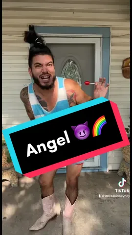 Reply to @filipina79mix Angel Bumping into Michael Myers Pt23 😈🌈💕💕🎃🤣🤣 #stupidbAtch #michaelmyers #halloween #fyp #foryou #viral