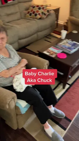 Baby Charlie #alzheimers #dementia #caregiver #dontdropthebaby