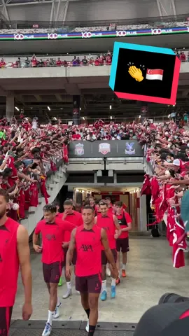 A brilliant reception for the Reds in Singapore 👏🇸🇬 #LFC #Liverpool #fyp #foryoupage