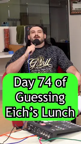 Day 74 of guessing Eich’s lunch #eicheats