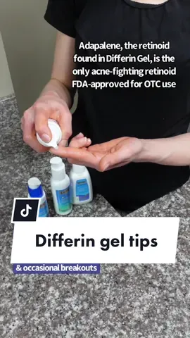 #Ad #DifferinPartner Differin Gel contains Adapalene, the only acne-fighting retinoid that is FDA approved for OTC use! Checkout @DifferinUS  #DoThingsDifferin #acnetreatment