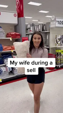 Yes we got the pillow (actually 3 🫠) #hunteranddevin #coupletok #wifereaction #target