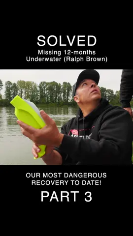 SOLVED: Missing 12-months Underwater (Ralph Brown) Our most DANGEROUS Recovery | ADVENTURES WITH PURPOSE #underwater #missing #scubadiving #fyp
