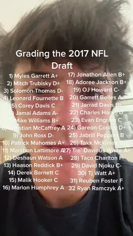 #2017 #nfl #2017nfldraft #nfldraft #trainingcamp #draftclass #patrickmahomes solid draft @jacksonmahomes