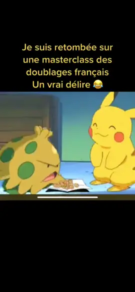 Comment ont-ils fait pour rester sérieux jusqu’à la fin ? 🤣 #pokemon #doublage #doublagevoixfrancaise #balignon