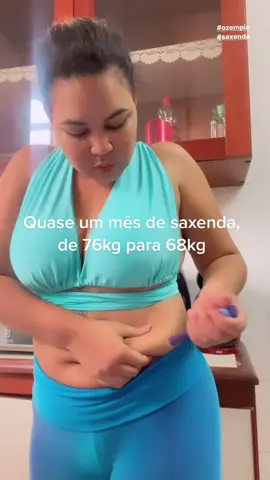Quase 1 caixa ja foi de 76 a 68kg menos de 1 mês #saxenda #emagrecimento #ozempic #dieta #Fitness #fit #blogueirinha #dieta #lowcarb