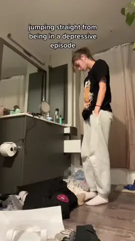 I allow myself to make messes when im not able to clean because ik i’ll clean iy eventually