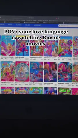 Finally found a website that has all of the Barbie movies 😍😍 #freemovies #movietok #barbiemovies #fyp