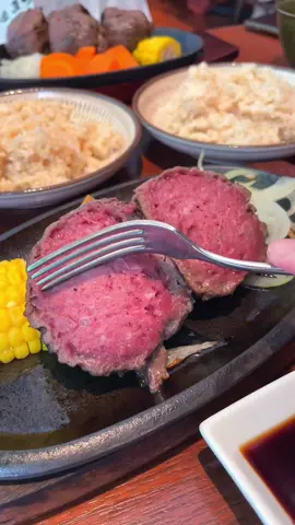 ほぼ生肉なレアハンバーグ専門店🥩牛肉100%のとろけるお肉を好みの焼き加減で楽しめる #東京グルメ