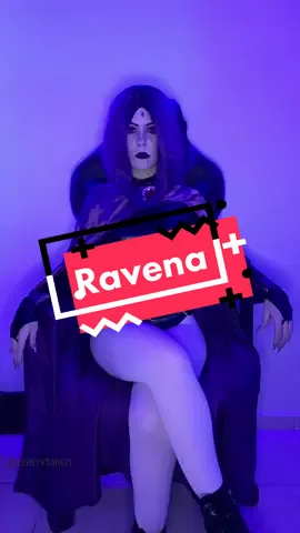 Ainda faltam alguns detalhes, mas ela veio ♡ #ravena #jovenstitãs #teentitans