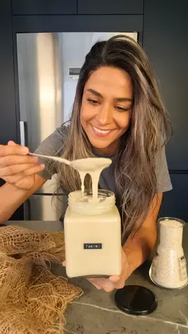 2 Ingredient Tahini طحينة بمكونين إثنين فقط#fyp #foryoupage #viral #foryou #recipes #recipesoftiktok #foodies ##EasyRecipestahini #sesame #explore #طحينة #طحينة_السمسم #سمسم #وصفات_سهله #اكسبلور #وصفات