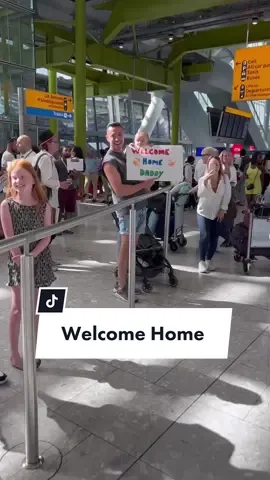 Welcome home Daddy #emotional #family #dad