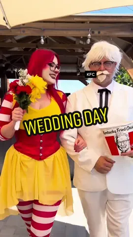 Replying to @nick.bleakley  Wedding Day!!! Part 1. #ffcu #fastfoodhouse #wedding #mcdonalds #kfc #wendys #burgerking #jackinthebox #comedy