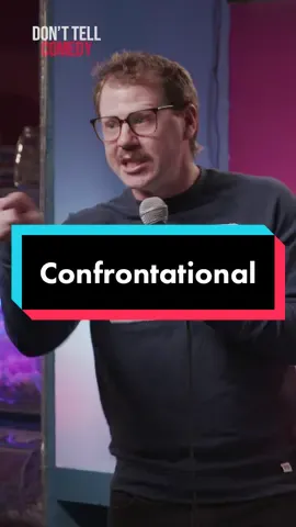 “Confrontational” 🎤: @Dustin Nickerson | #donttellcomedy #dustinnickerson #standup #comedy #facebook #debate #hometown