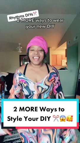 Yall be DIY’n woth me and I LOVE IT! Heres 2 MORE ways to style your new outfit! ✂️😱😍 #diys #DIY #rhythmandcoils #walmartdiy #TikTokTaughtMe #FilmTeyvatIslands