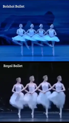 Bolshoi vs Royal as you wished @mysweetballet 🦢🦢🦢🦢 #littleswans #swanlakeballet #ballerinas #bolshoiballet #royalballet #ballet #balleto #mysweetballet #fypシ゚viral #балет