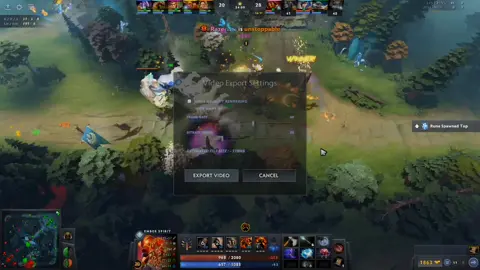 1vs5 RAMPAGE!! They're all dead! #dota2 #dota2highlights