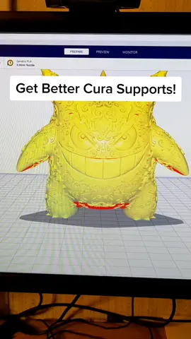 How To Improve Your Cura Supports! #Sliceprintroleplay #fdmprinting #3dprinting #3dprintingtips #cura