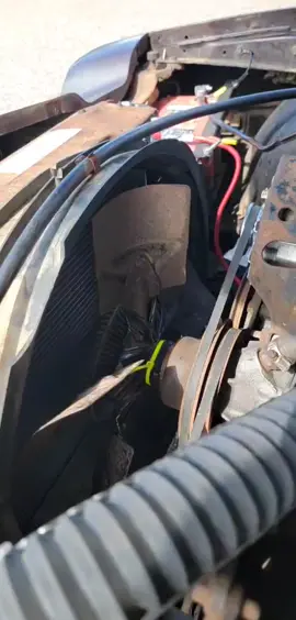 Fan clutch gone full potato? no problem 🤘 #fixed #DIY #repair #junkyarddigs #camaro