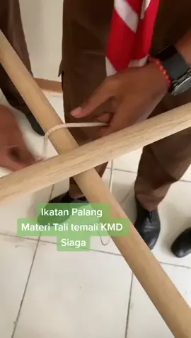 #Ikatan Palang #Materi tali temali# KMD Siaga UNIPMA 2021