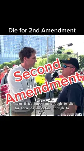 Its true. Lots of people have died because of the 2nd amendment. #fyp #texas #interview #wtf