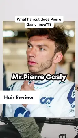What #hairstyle  does Pierre Gasly have? #barber #pierregasly