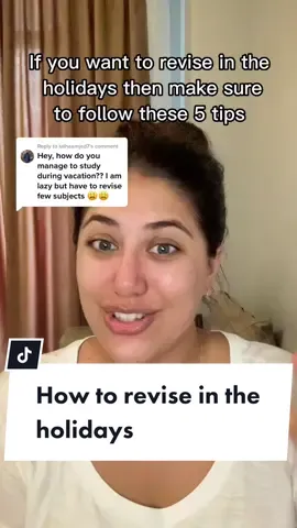 Replying to @talhaamjed7  My 5 tips to help you revise Med School content in the holidays ! 👩🏻‍⚕️ but remember to also RELAX and enjoy your time off 🥰 #medicine #medicina #medstudent #futuredoctors #premed