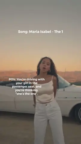 she’s very underrated, check her out! #mariaisabel #musictok #pov #music #latenight #drive #fyp