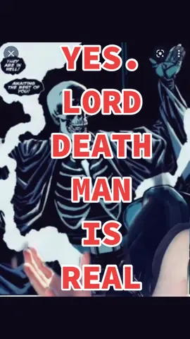 Replying to @tiredofschool123  yes. He is real. #nerd #greenscreen #comic #comics #lorddeathman #batman #funny #canon #dc #manga