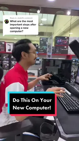 Replying to @.dodo9  Here’s a few things you must do on your new computer😀 #advanti #thatshowyoufixthat #bahrain🇧🇭 #advantibahrain #pctips #pctutorial