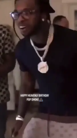 Happy Heavenly Birthday to the #PopSmoke 🙏🏿 hit a sturdy woo walk for our boy!