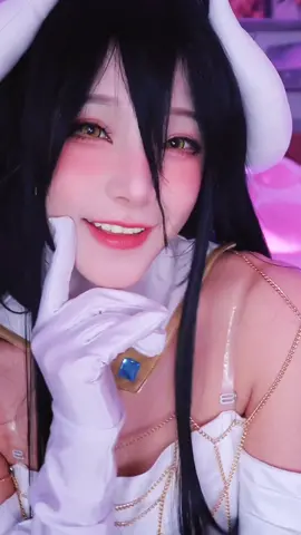 （ 拜托 脸红的姐姐超酷的好吧 #雅儿贝德 #albedo #アルベド #overlord  #cosplay