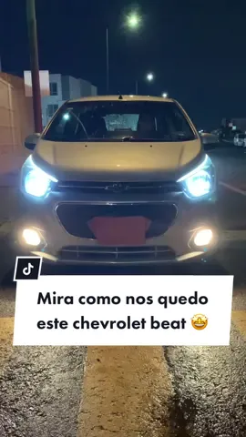 Mira como nos quedo este #chevrolet beat #accesorioscars #accesorioscarros #chevrolet #beat #tuning #modificacionesauto #tirassecuenciales #difusortrasero #tiktokautos