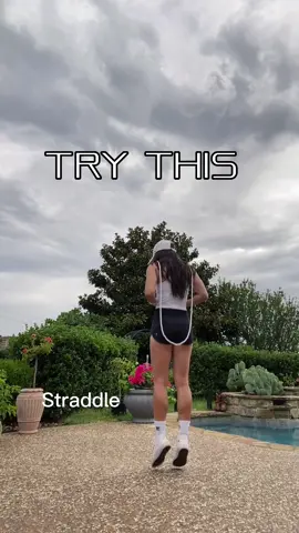 Try this footwork #fyp #jumprope #skippingrope #shuffle #shuffledance #footworktutorial #shuffling #dancerope #cardio #workout #skipping
