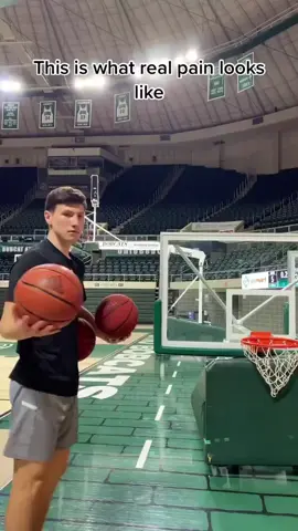 You gotta feel bad for my man here 🥲😞 @John Tenerowicz #basketball #trickshot #fail