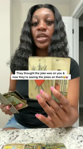 You chose to sit back & let these ppl think that they were winning because you always knew what was coming for them & baby its coming strong ms. Karma not playing with them‼️ #SplashSummerVibe #fyp #tarot #readersoftiktok #spiritualtiktok